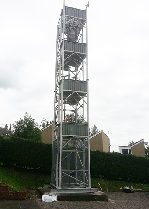 Scottish Fire & Rescue – Dunblane – relocated existing tower